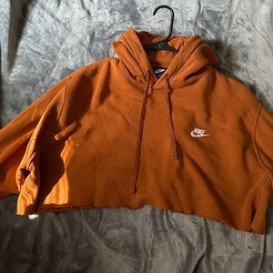 Nike cropped sweatshirt